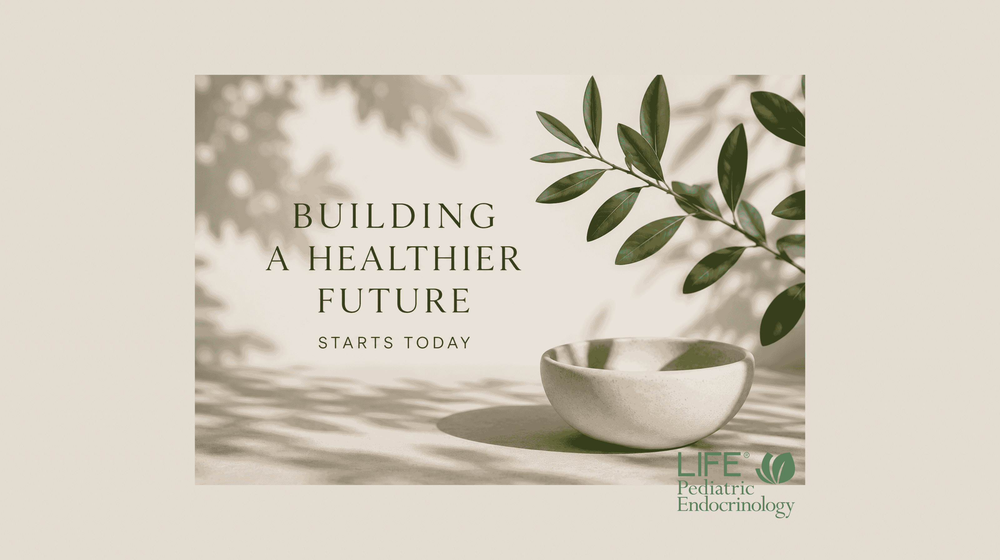 Minimalist healthcare illustration representing pediatric metabolic health, healthy habits, and lifelong wellness for children.